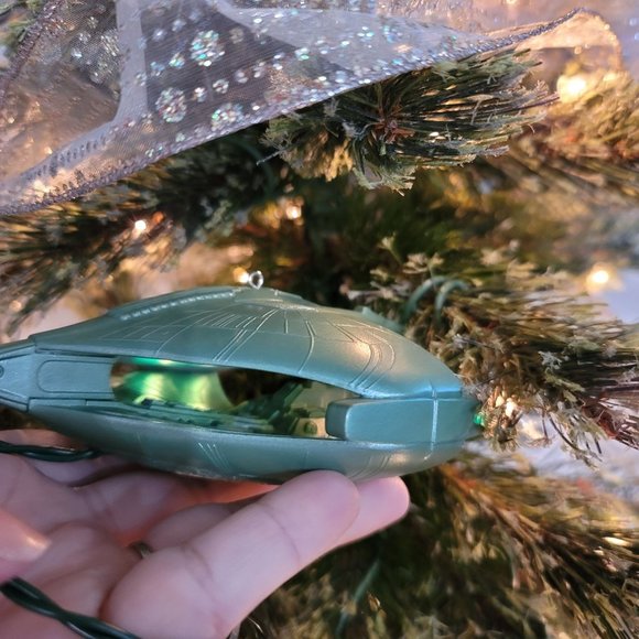 Hallmark Keepsake ornament 1995 Romulan Warbird Magic Star Trek Next Generation - Picture 3 of 5
